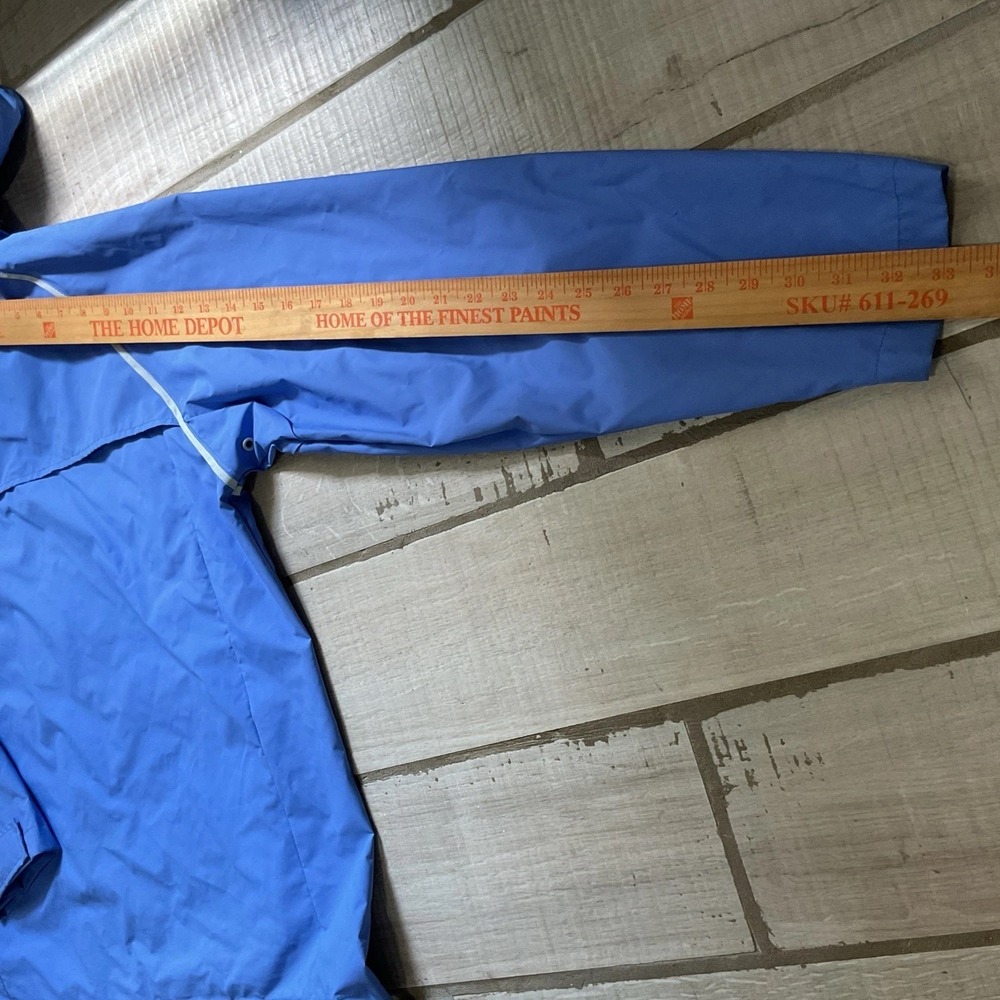 Cabela's Women's Hooded Rain Jacket Sz S Blue Periwinkle - Picture 5 of 8